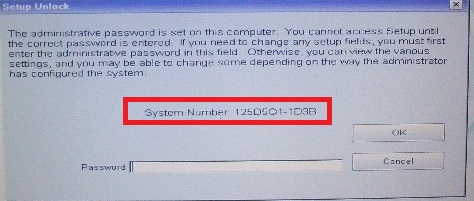 Dell 1D3B Security Manager Password