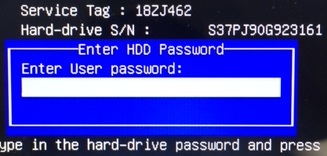 Service Tag : Hard-drive S/N